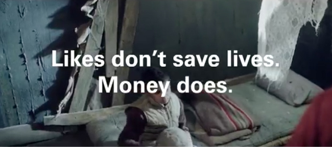 Unicef Likes Don't Save Lives