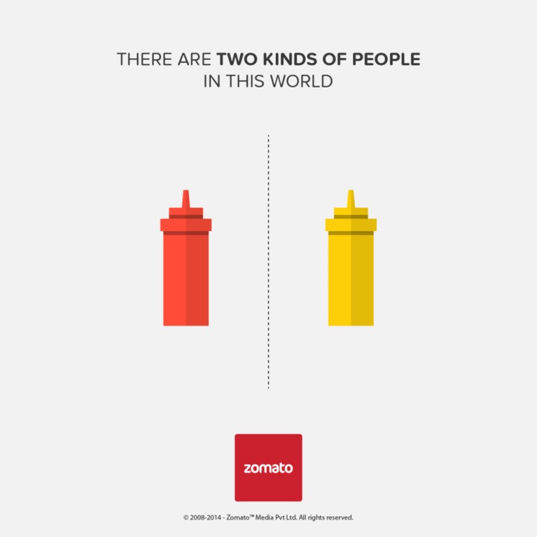 There Are Two Kinds Of People - Zomato