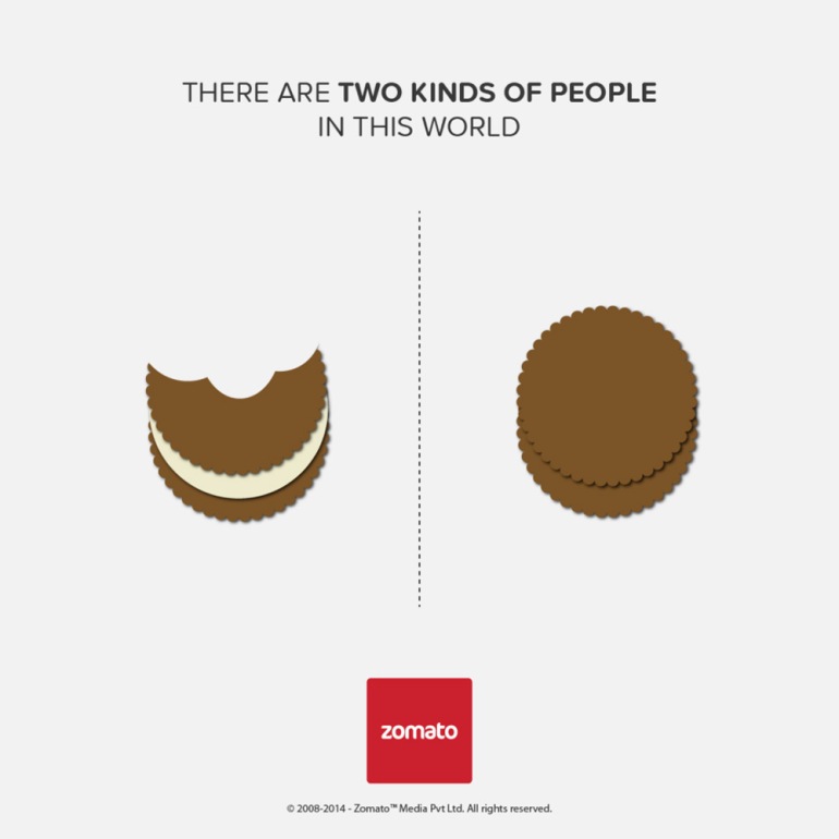 There Are Two Kinds Of People - Zomato